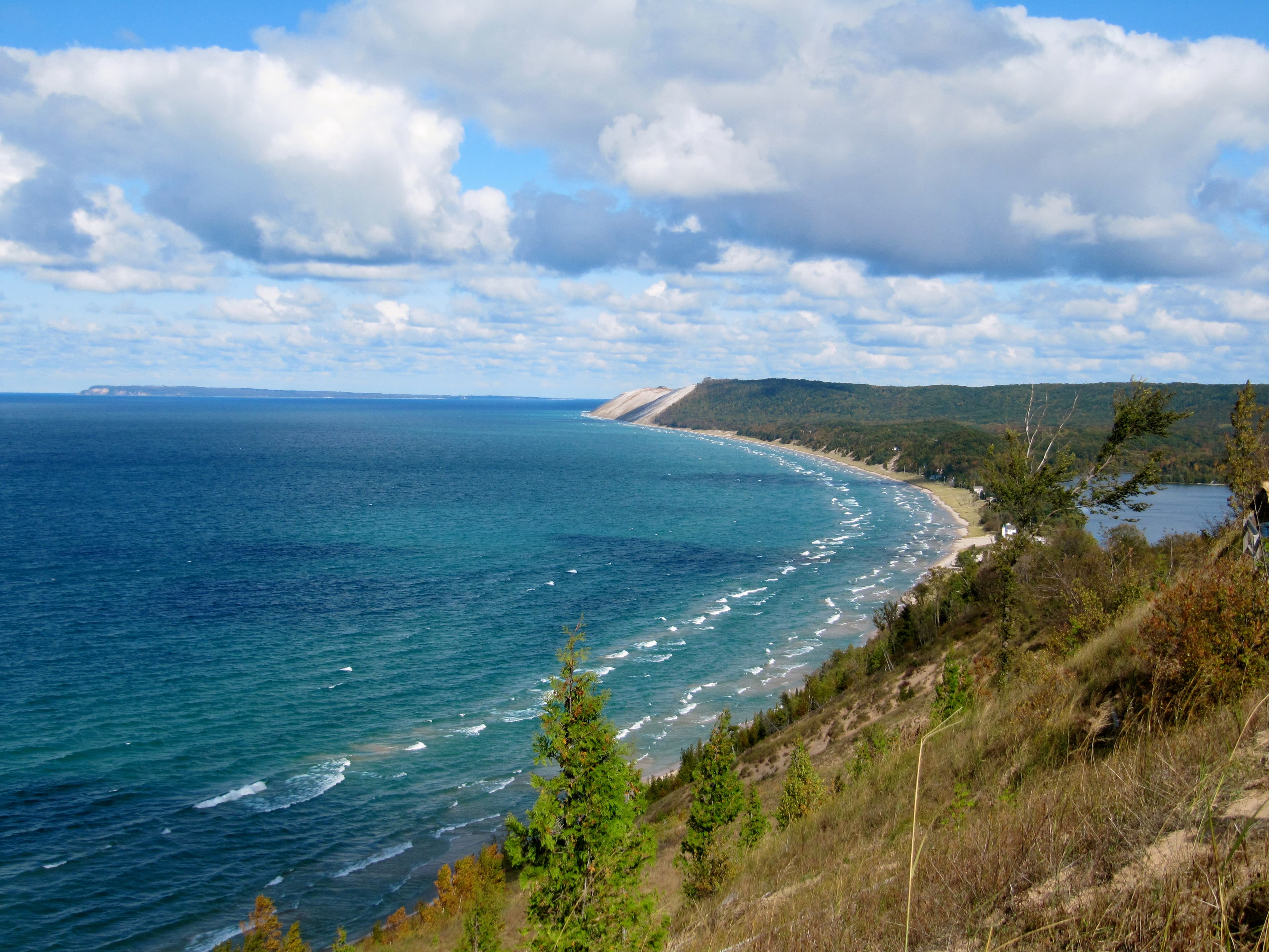 Sleeping Bear Dunes on Lake Michigan