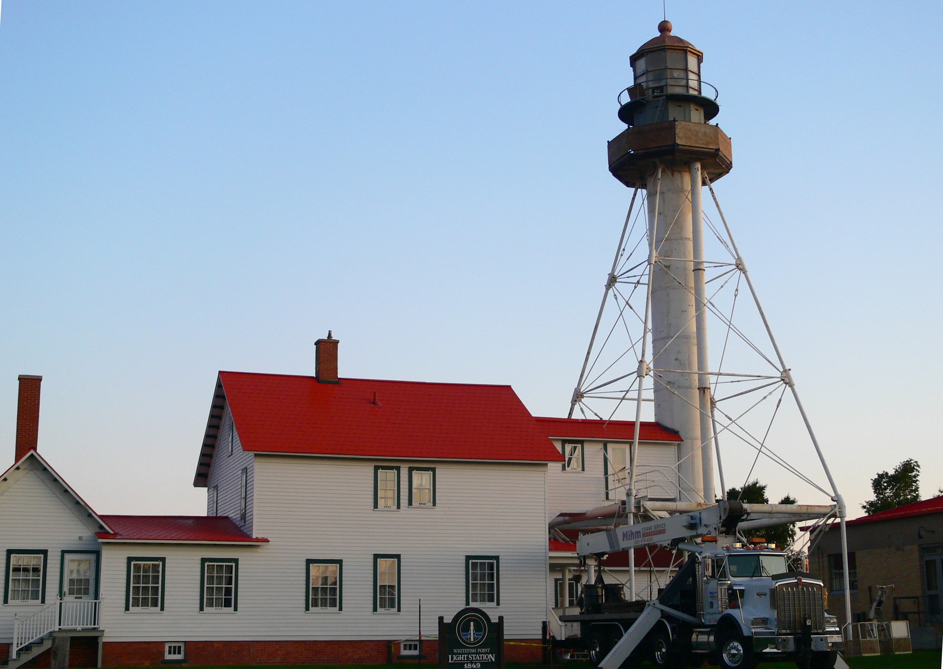 Whitefish Point Light Station with outstanding maritime museum