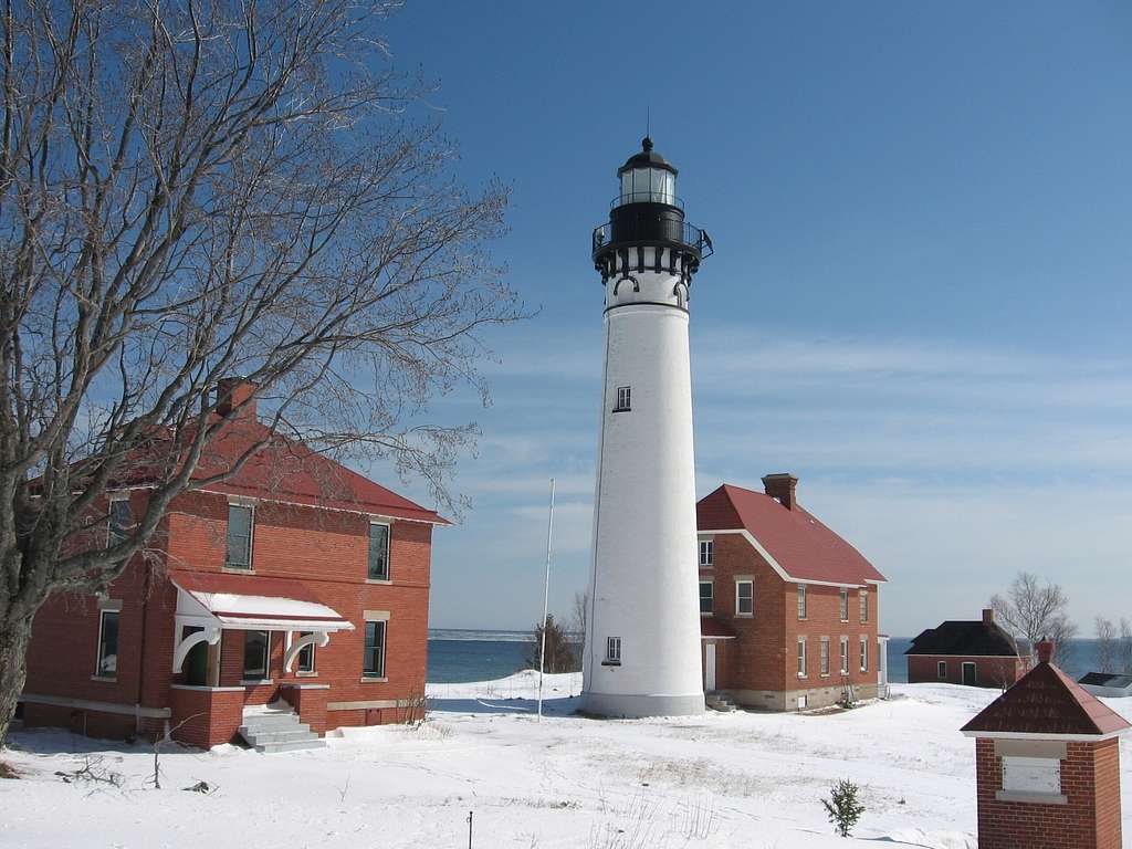 Au Sable Light Station at Pictured Rocks